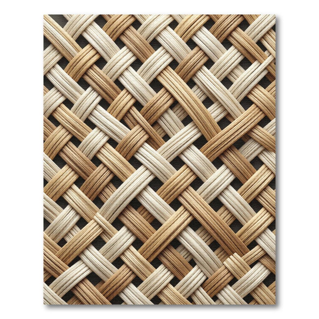 Woven Natural Tan Beige Texture Rug