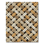 Woven Earthy Texture Herringbone Rug