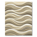 Sandy Dune Abstract Wave Design Rug