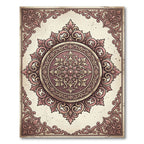Victorian Pinks Filigree Medallion Rug