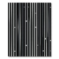Modern Monochrome Vertical Striped Minimalist Rug