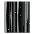 Modern Monochrome Vertical Striped Minimalist Rug