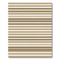 Neutral Earthy Tones Striped Abstraction Rug