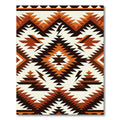 Geometric Southwest Earth Tone Diamond Rug
