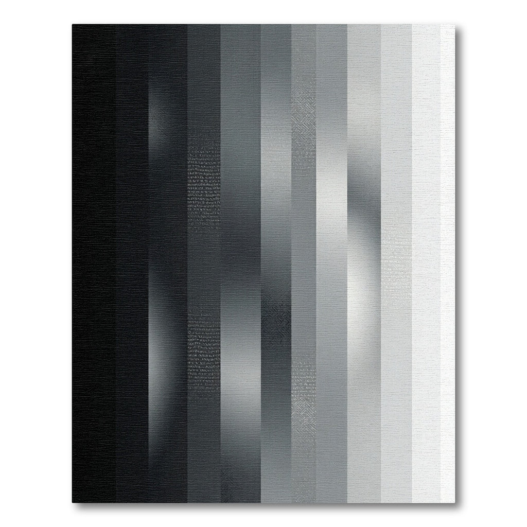 Monochrome Vertical Gradient Texture Abstract Rug