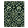 Grand Luminous Floral Damask Rug