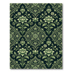 Grand Luminous Floral Damask Rug