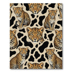Big Cats Safari Animal Spots Rug