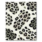 Taupe Leopard Spots Abstract Rug