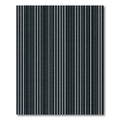 Monochromatic Minimalist Linear Stripe Rug