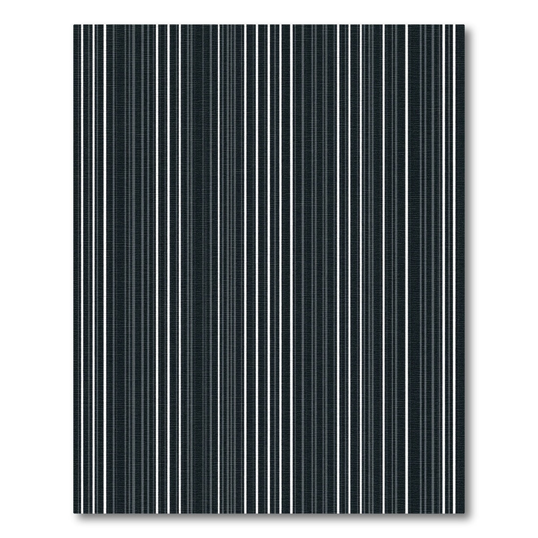 Monochromatic Minimalist Linear Stripe Rug