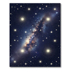 Nebula Starry Night Cosmic Galaxy Rug