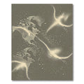 Celestial Cream Galaxy Dot Cluster Rug