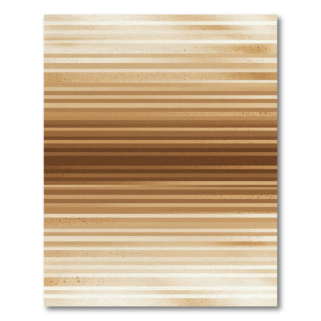 Minimalist Earth Tone Striped Area Rug
