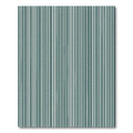 Deep Teal Vertical Stripe Rug