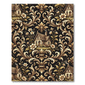 Tudor Village Baroque Floral Scroll Rug