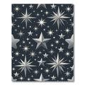 Cosmic Starry Night Silver Rug