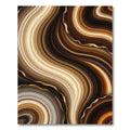 Rich Earthy Tones Agate Swirl Rug