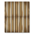 Rustic Earthy Tone Vertical Stripe Rug