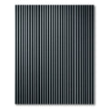 Monochromatic Vertical Stripe Rug