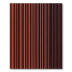 Crimson to Burgundy Vertical Lines Rug