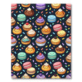 Cute Kawaii Dessert Pastry Confetti Illustration Rug