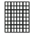 Minimalist Black and White Grid Window Rug