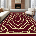 Art Deco Geometric Pattern Design Rug