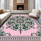 Ornate Floral Mandala Geometric Rug
