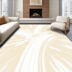 Abstract Brush Stroke Design Rug