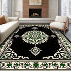 Ornate Floral Mandala Pattern Rug