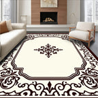 Classic Filigree Pattern Frame Rug