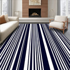 Classic Minimalist Stripe Design Rug