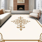 Classic Ornate Scrollwork Ornamental Rug