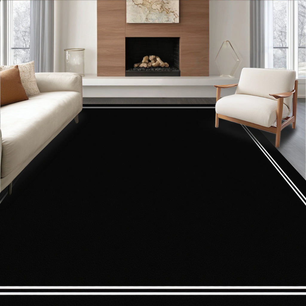 Classic Double Border Design Rug