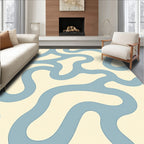 Abstract Swirls Pattern Rug