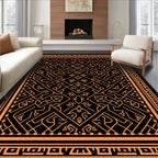 Intricate Geometric Design Rug