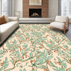 Art Nouveau Floral Vines Rug