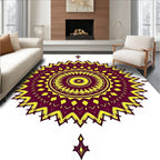 Bold Tribal Mandala Pattern Rug