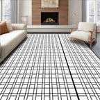 Classic Grid Pattern Design Rug