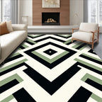 Abstract Geometric Pattern Rug