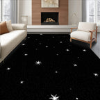 Night Sky Star Pattern Rug