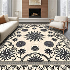 Ornate Floral Pattern Rug