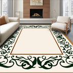 Elegant Scrollwork Arabesque Style Rug