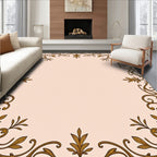 Ornate Floral Vine Pattern Rug