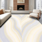 Soft Wavy Pastel Pattern Rug