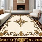 Ornate Floral Classic Medallion Rug