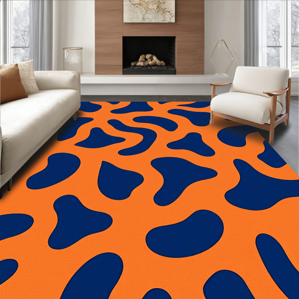 Bold Liquid Modern Pattern Rug