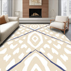Abstract Diamond Geometric Design Rug