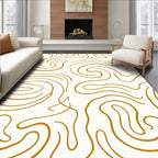 Abstract Swirl Pattern Rug